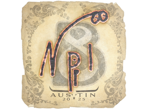 Sticker | npl | Austin 2025