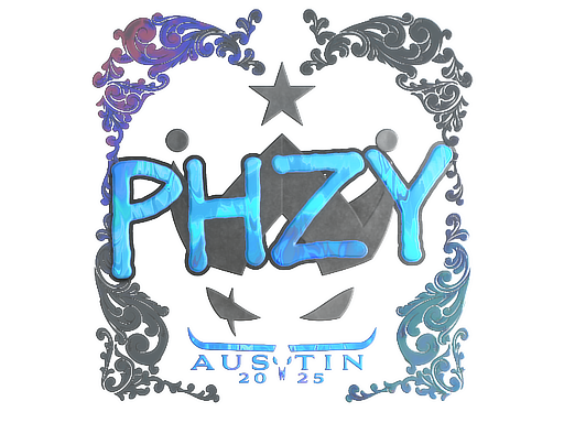 Sticker | phzy (Holo) | Austin 2025