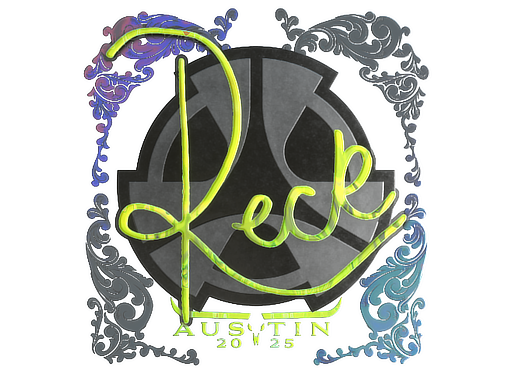 Sticker | reck (Holo) | Austin 2025