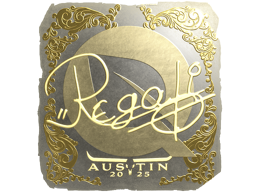 Sticker | regali (Gold) | Austin 2025