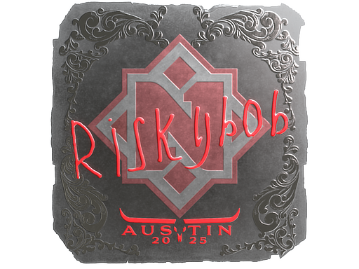Sticker | riskyb0b (Foil) | Austin 2025