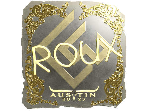 Sticker | ROUX (Gold) | Austin 2025
