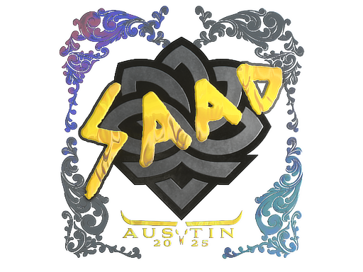 Sticker | saadzin (Holo) | Austin 2025