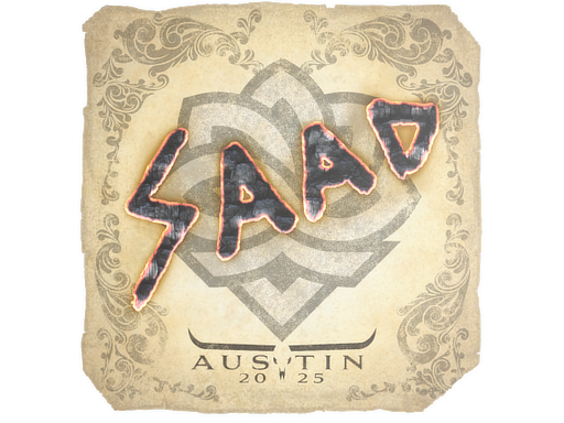 Sticker | saadzin | Austin 2025