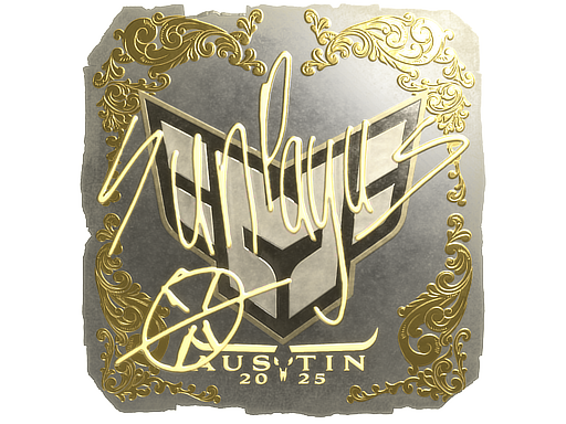 Sticker | SunPayus (Gold) | Austin 2025