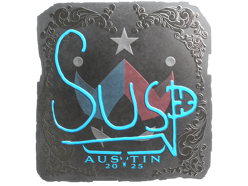 Sticker | susp (Foil) | Austin 2025
