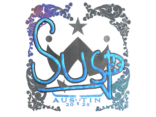 Sticker | susp (Holo) | Austin 2025