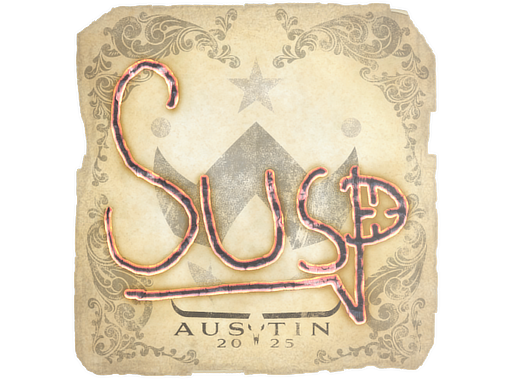 Sticker | susp | Austin 2025