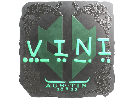 Sticker | VINI (Foil) | Austin 2025