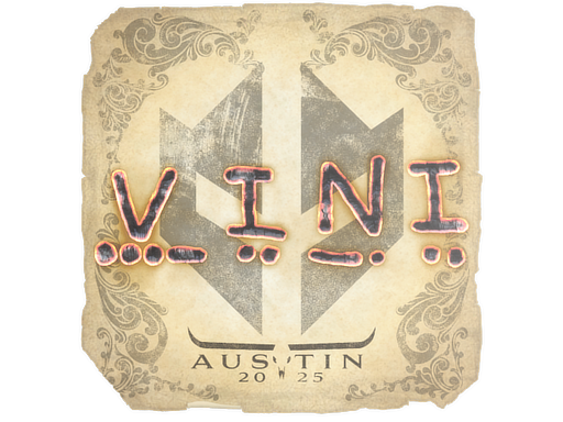 Sticker | VINI | Austin 2025