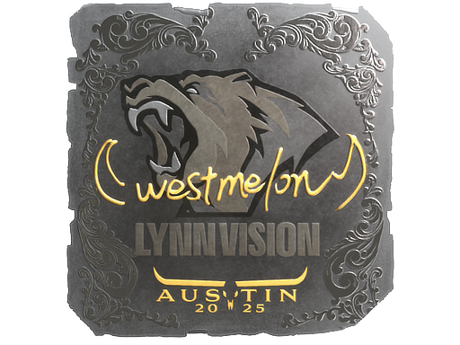 Sticker | westmelon (Foil) | Austin 2025