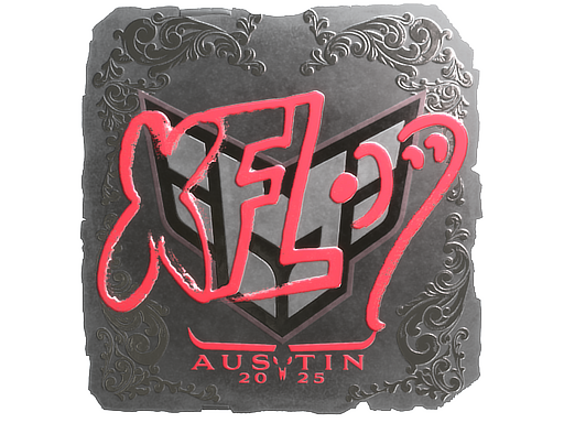 Sticker | xfl0ud (Foil) | Austin 2025