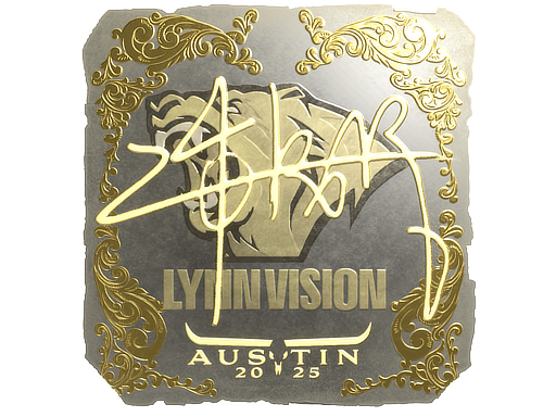 Sticker | z4KR (Gold) | Austin 2025