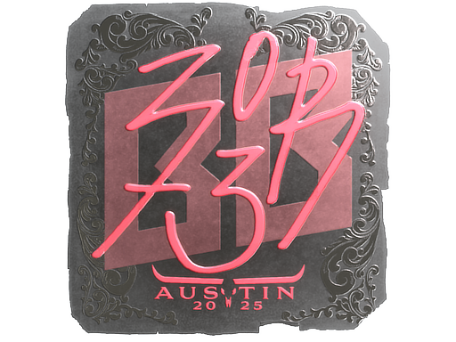 Sticker | zorte (Foil) | Austin 2025