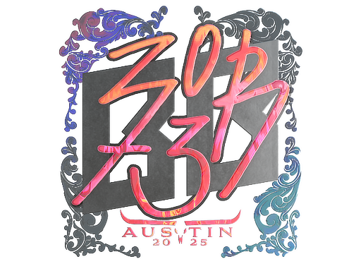 Sticker | zorte (Holo) | Austin 2025