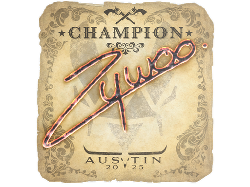 Sticker | ZywOo (Champion) | Austin 2025