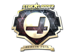 Sticker | CR4ZY (Gold) | Berlin 2019