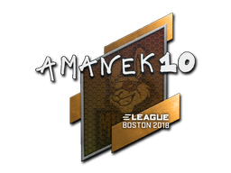 AmaNEk | Boston 2018