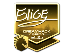 Sticker | EliGE (Gold) | Cluj-Napoca 2015