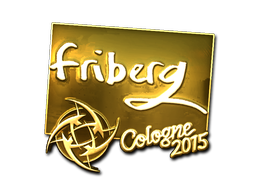 Sticker | friberg (Gold) | Cologne 2015