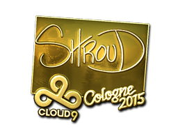 Sticker | shroud (Gold) | Cologne 2015