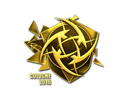Sticker | Ninjas in Pyjamas (Gold) | Cologne 2016