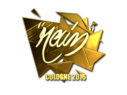 Sticker | rain (Gold) | Cologne 2016
