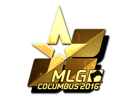 Sticker | Astralis (Gold) | MLG Columbus 2016