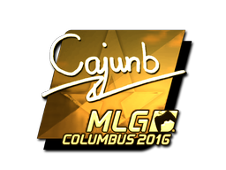 Sticker | cajunb (Gold) | MLG Columbus 2016