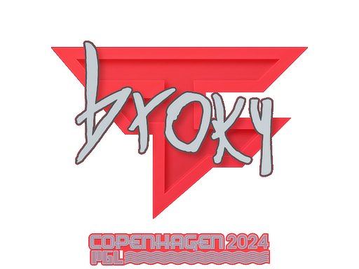 Sticker | broky | Copenhagen 2024