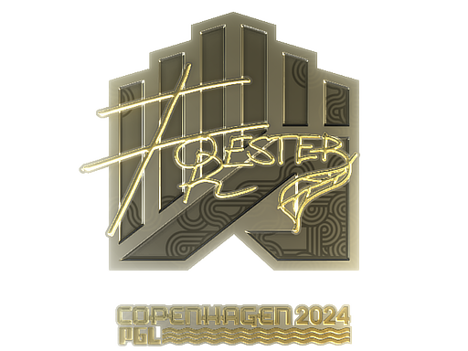 Sticker | Forester (Gold) | Copenhagen 2024