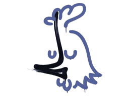 Sealed Graffiti | Recoil AK-47 (SWAT Blue)