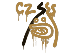 Sealed Graffiti | Recoil CZ-75 (Desert Amber)