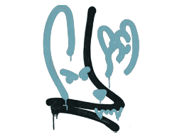 Sealed Graffiti | Recoil M4A4 (Wire Blue)