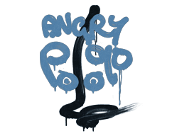 Sealed Graffiti | Recoil P90 (Monarch Blue)