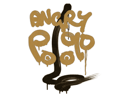 Sealed Graffiti | Recoil P90 (Desert Amber)