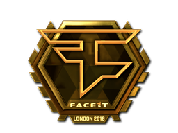 Sticker | FaZe Clan (Gold) | London 2018
