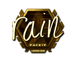 rain (Gold) | London 2018
