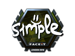 s1mple (Foil) | London 2018
