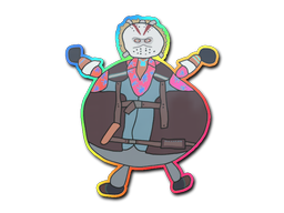 Poorly Drawn Bloody Darryl (Holo)