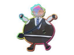 Poorly Drawn Number K (Holo)