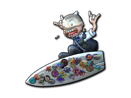 Sticker Bomb Surf K (Foil)