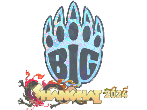 Sticker | BIG (Holo) | Shanghai 2024