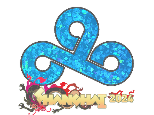 Sticker | Cloud9 (Glitter) | Shanghai 2024