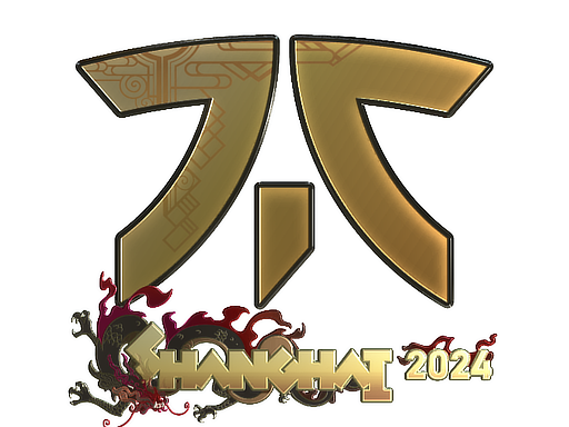 Sticker | Fnatic (Gold) | Shanghai 2024