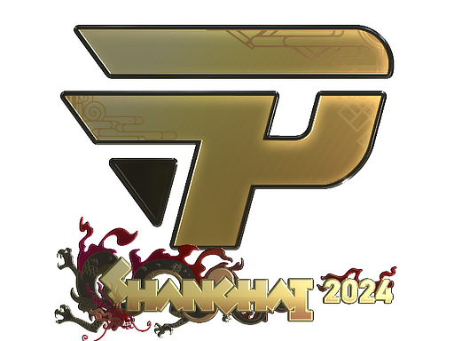 Sticker | paiN Gaming (Gold) | Shanghai 2024