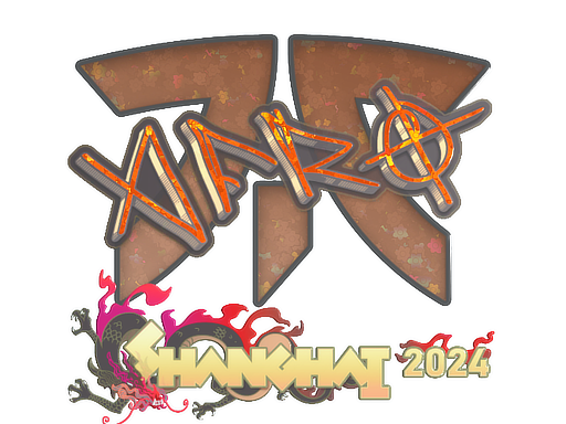 Sticker | afro (Glitter) | Shanghai 2024