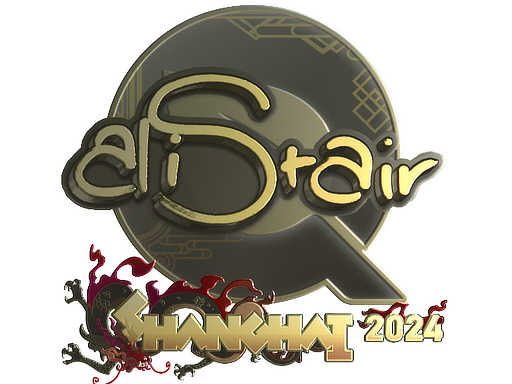 Sticker | aliStair (Gold) | Shanghai 2024