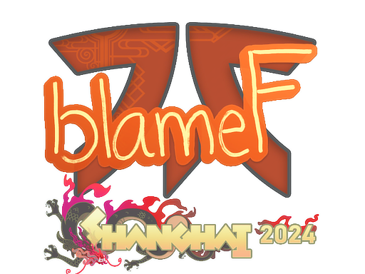 Sticker | blameF | Shanghai 2024