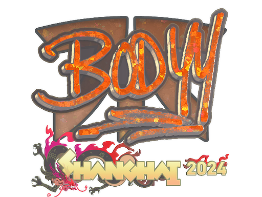 Sticker | bodyy (Glitter) | Shanghai 2024